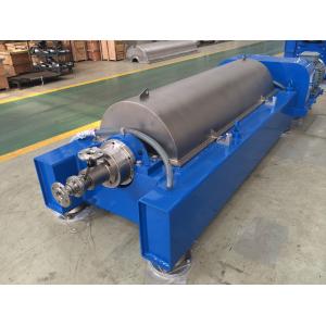 3 Phase SS Decanter Centrifuge For Oil Obtaining From Cooked Cartilage