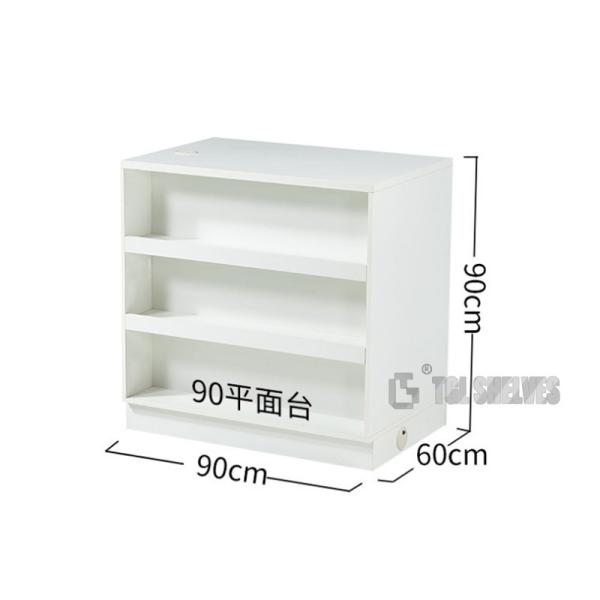 Modern Supermarket Checkout Counter 600×600×850mm Size MDF Boards Material