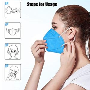 Breathable Kn95 Face Mask Disposable Hospital Masks Anti Pollution For
