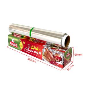 Customized Logo Heavy Duty Alu Foil Roll for Household Sandwich and Chocolate