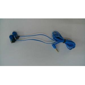 Cheap in ear high quality earphone with mic in blue color (MO-EM003) for sale
