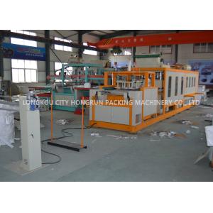 Touch Screen Control Disposable Food Containers Machine 150KG / H