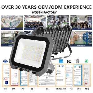 Ip65 20w Outdoor LED Solar Flood Lights Modular Explosion Proof