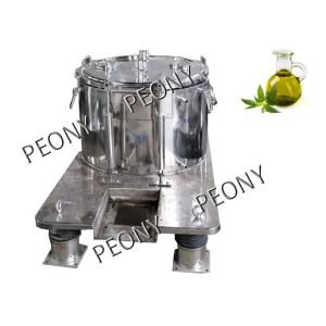 High Efficient Stainless Steel Basket Centrifuge For Alcohol Hemp Oil Extraction