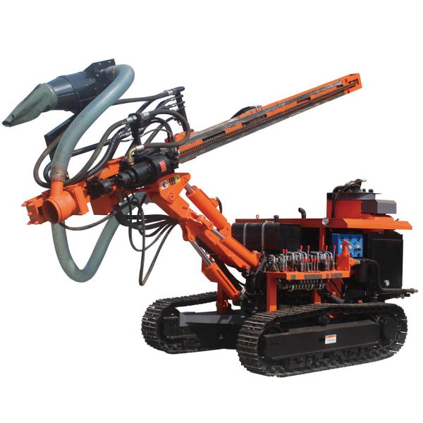 Quality Hydraulic Crawler DTH Drilling Rig Machine 61HP Diesel Engine 40m Bore Depth wholesale