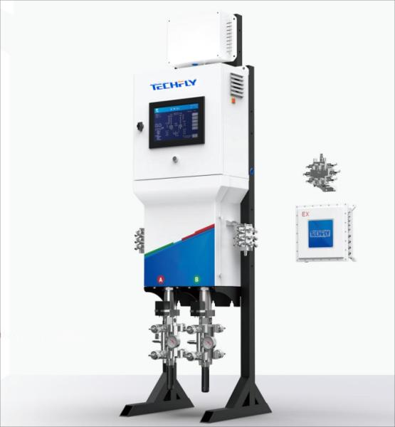 Robotic Automated Paint System Equipment: Fluid AccuFlo 2KP Pro Metering &