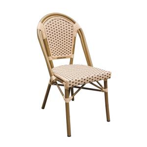 Iron Frame Aluminum Rattan Wicker Chairs For Patio Beach