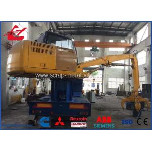 Cheap Mobile Hydraulic Scrap Metal Scrap Baler Logger with Cummins Diesel Engine for sale