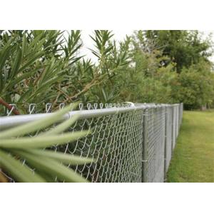 Cheap Galvanized Chain Link Fence Fabric Metal Panels &amp; Barricades 11-1/2&quot; Gauge for sale