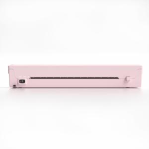 Portable Thermal A4 Thermal Lamination Machine , Pink Laminator 9 Inch