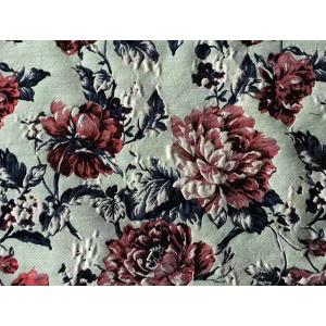 Cheap Fashion fabric Jacquard TC Yarn-dyed Floral H/R 24.0cm 450T/77% T/23%C/220gsm for sale