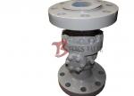 Cast Steel Lockable Ball Valve Soft Seated Flanged To CL900LB Reduced Bore RB