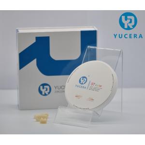 Yucera Dental Ceramic Cad Cam ST Color Zirconia Block Open System 98mm with CE