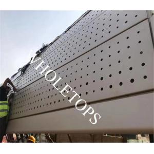1.5mm to 8.0MM Perforated Metal Sheet Facade Aluminium Panels 3003 Alloy