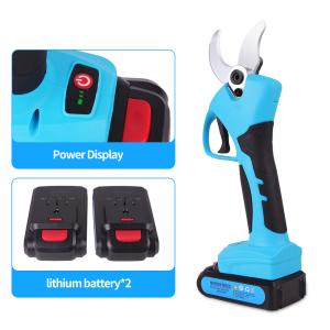 Swansoft 4.0CM Electric Secateurs Electric Pruner Lithium Battery Pruning Shears