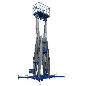 18M Platform Height 150kg Loading Capacity Aerial Work Platform with Six Mast