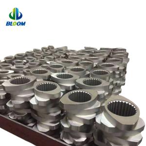 Customzied Twin Screw Elements For Fluoroplastic Fluororubber Production In