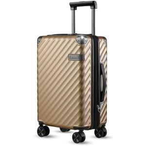 Carry On Luggage 22x14x9 Airline Approved - 35L Polycarbonate Expandable Hard