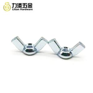 SS Butterfly Nut And Wing Nut M4-M16 Spheroidizing ODM Available