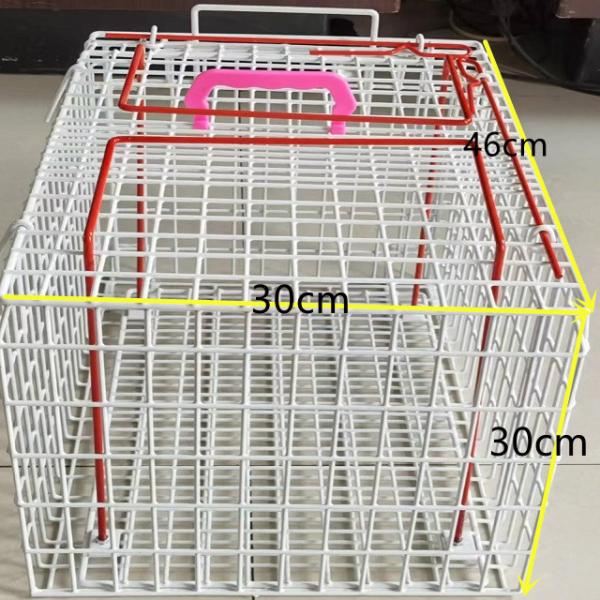 Quality 2mm wire mesh outdoor metal pvc coated galvanized pet display cage wholesale