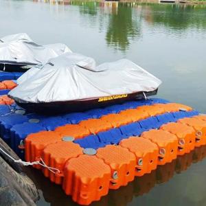 Highly Stable Configurable Pe Plastic Pontoon Boat Uv Resistant