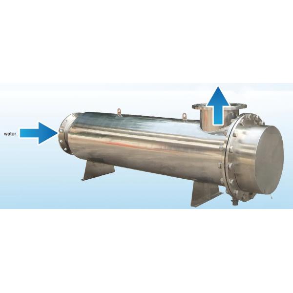 125mm UV Sterilization System , PLC Control UV Light Disinfection System