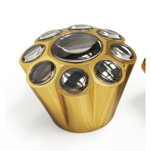 New Mould Customized Zamak Perfume Caps For FEA15 Standard Bottle Neck