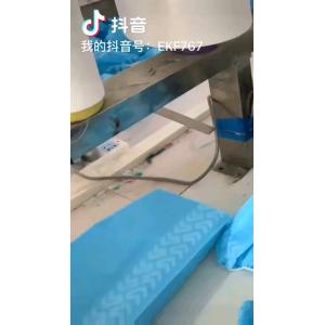 Cheap S&amp;J CE OEM Waterproof Cleanroom White Blue Disposable Work Protection Boot Cover for sale