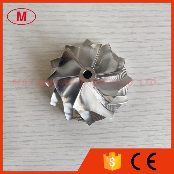 Quality RHF5 50.39/68.01mm 6+6 blades high performance Turbocharger Billet/milling/aluminum 2618 compressor wheel wholesale