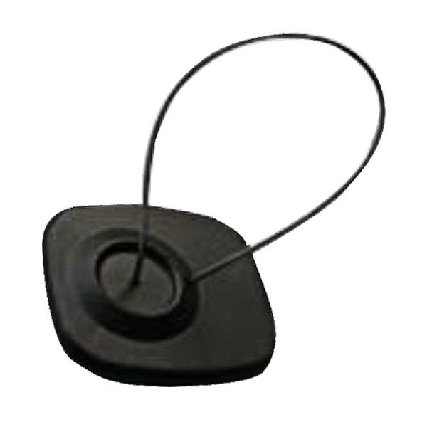 8.2 MHZ Shop EAS security hard tags with lanyard Mini square hard tag with