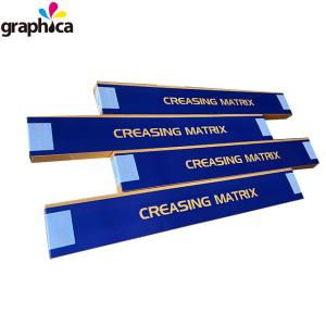 Cheap Channel Height 0.5 mm Creasing Matrix for Die Cutting and Paper Superior Performance for sale