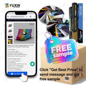 TPU Matte Army Green Glossy Red Anti-UV PPF Color Changing Paint Protection Film