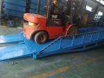 10T Manual Vertical Mobile Dock Levelers Container Unloading Ramps