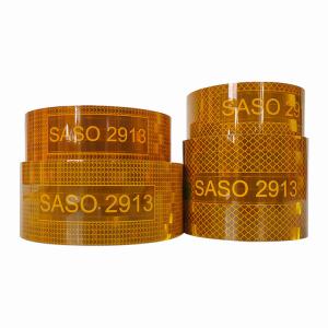 Adhesive Reflective Tape High Reflection Micro Prismatic SASO 2913 Reflective