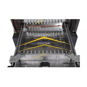 Programmable Hydraulic Paper Cutting Machine 670mm With Touch Screen