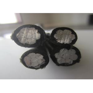 Duplex Aac Phase Acsr Neutral Conductor Service Drop Cable With PVC Jacket