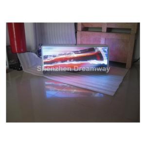 3G / WIFI GPS P5 Taxi Car LED Display Advertising Boards With AVI WMV MPG Video