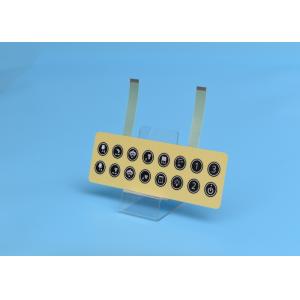 Double Circuit Multi Key Embossed Tactile Membrane Switch