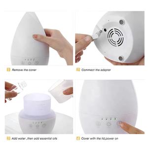 Home Portable Air Ultrasonic Humidifier Essential Oil Diffuser With Night Light