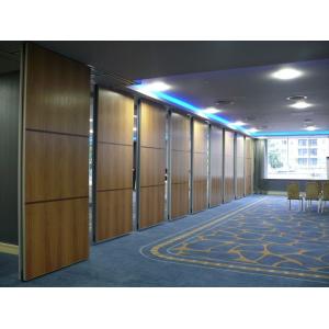 Multi - Function Room Folding Sound Proof Partition Walls With Aluminum Tracks