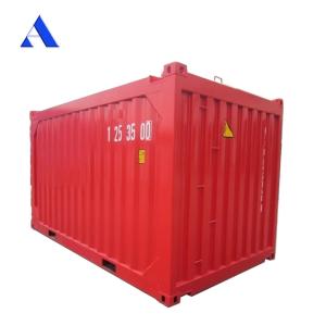 BV/LR/DNV Approved 15ft Dry Closed Box Offshore Container with 17 CBM Capacity