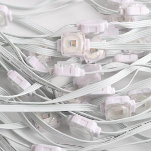 25mm Diameter LED Eave Lights for Christmas Decorations , IP67 RGB Point Light