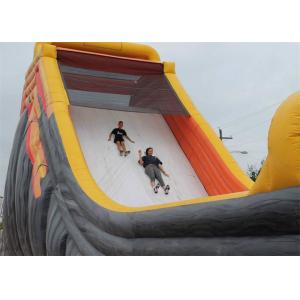 New Design Inflatable Race Slide for 5K Bouncer Obstacle Challenges Run