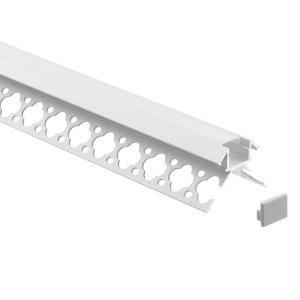 Customized Strip Light LED Plaster In Channel 41*28mm Embedded Drywall Gypsum