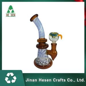 China Irregular Mini Beaker Bubbler 8 Inch Borosilicate Glass Bongs on sale