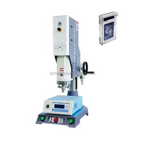 China 15K Ultrasonic Plastic Grading Slab Case Sealing Welding Machine for Clear Plastic Acrylic PMMA PSA Sports Gaming Card Packaging on sale