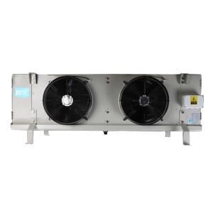 Water flushing frost ceiling air cooler suitable for fresh-keeping and low