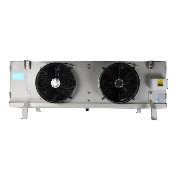Water flushing frost ceiling air cooler suitable for fresh-keeping and low