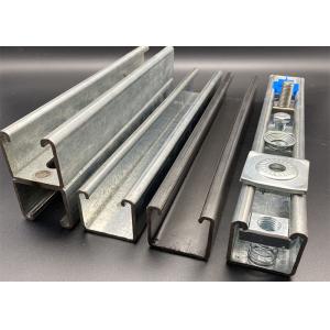 OEM Pre Galvanized Aluminium Strut C Channel 1.5MM Thickness