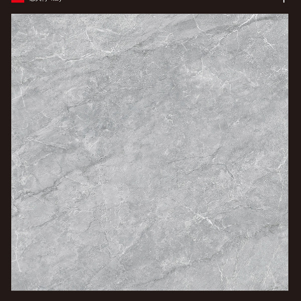 Quality Chemical Resistant Cloud Grey Porcelain Slab Tile Seamless Elegant wholesale